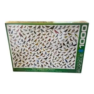 Eurographics 1000 Piece Puzzle, The World of Birds,, Sealed, Never Opene…